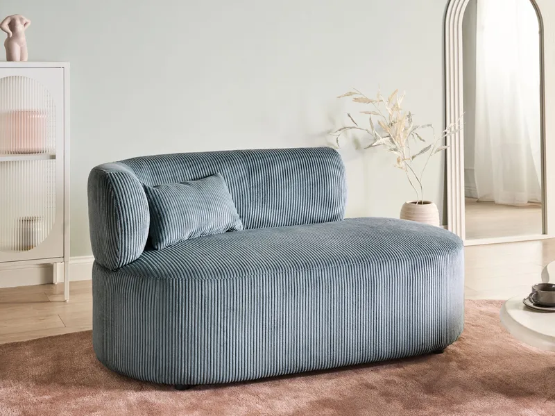 Chaiselong Vanvey venstrevendt - Blå - Møbler - Sofaer - Daybed