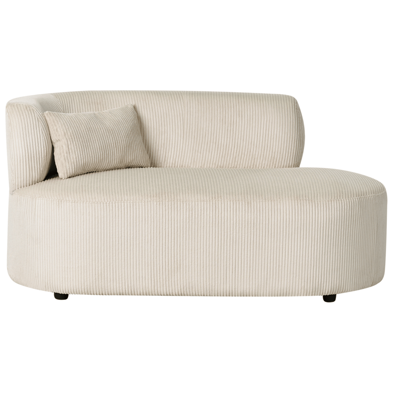 Chaiselong Vanvey venstrevendt - Lysbeige - Møbler - Sofaer - Daybed