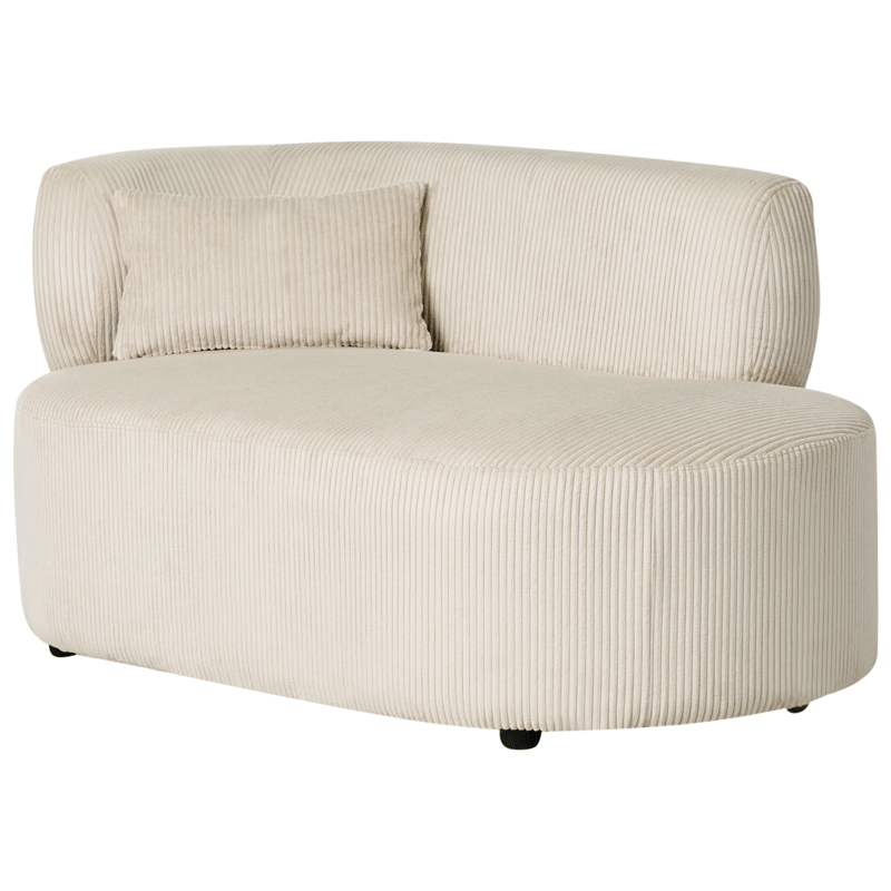 Chaiselong Vanvey venstrevendt - Lysbeige - Møbler - Sofaer - Daybed