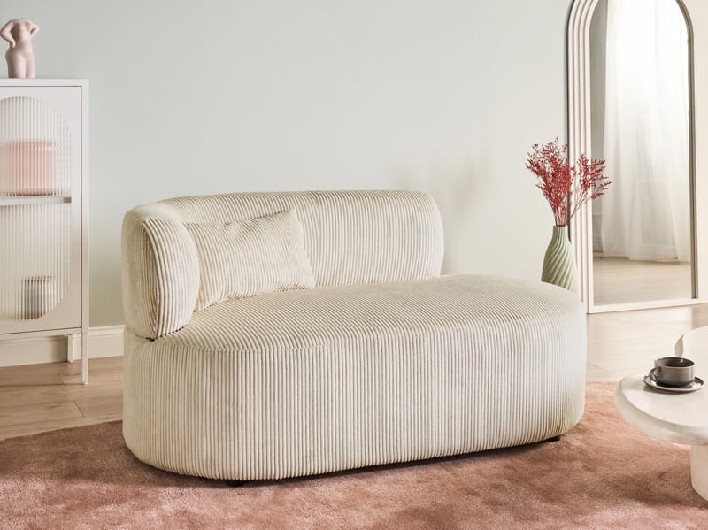 Chaiselong Vanvey venstrevendt - Lysbeige - Møbler - Sofaer - Daybed