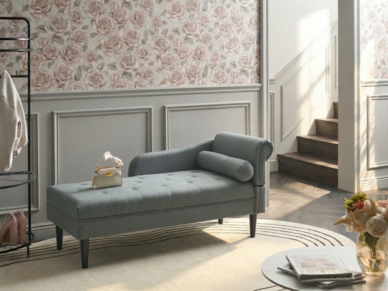 Chaiselong Yvoire højrevendt - Grøn - Møbler - Sofaer - Daybed
