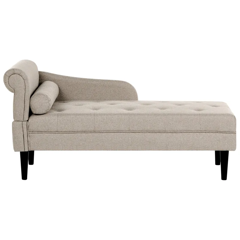 Chaiselong Yvoire venstrevendt, Beige