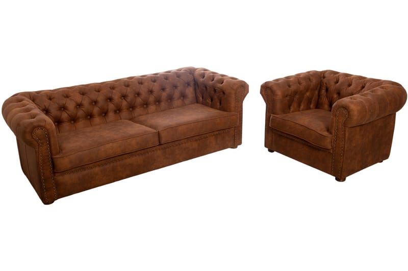 Chesterfield Deluxe Lænestol - Møbler - Stole & lænestole - Lænestole - Chesterfield lænestole