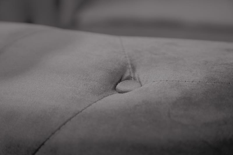 Chesterfield Lyx Stor behagelig dyb fløjlsfotel – Fotel til stuen - Mørkegrå Velour - Møbler - Stole & lænestole - Lænestole - Chesterfield lænestole