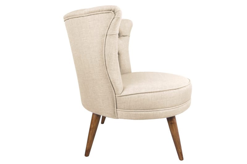 Vollbracht Lænestol - Beige - Møbler - Stole & lænestole - Lænestole - Chesterfield lænestole