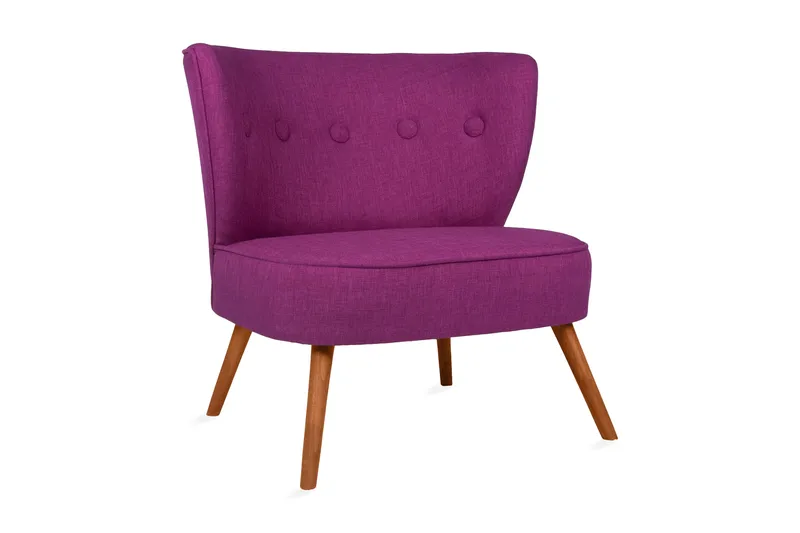 Clivocast Lænestol med Armlæn, Lilla