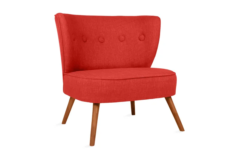 Clivocast Lænestol med Armlæn - Rød - Møbler - Stole & lænestole - Lænestole