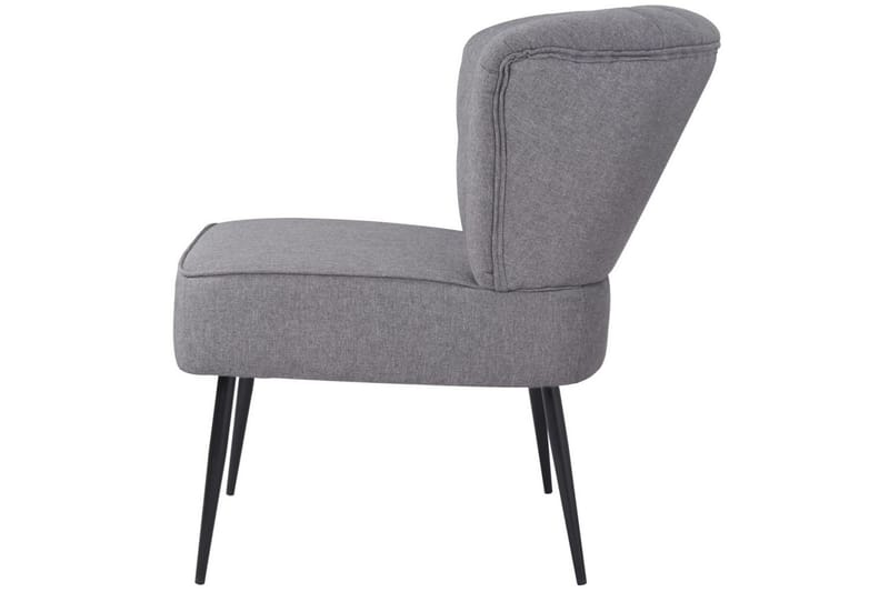 Cocktailstol Lysegrå - Grå - Møbler - Stole & lænestole - Lænestole