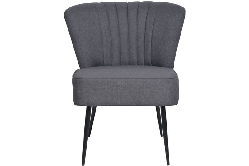 Cocktailstol Mørkegrå - Grå - Møbler - Stole & lænestole - Lænestole