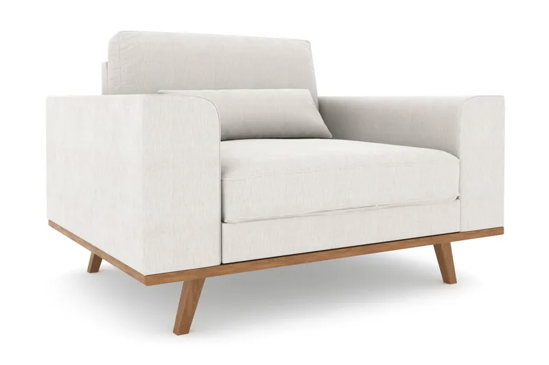 Copenhagen Lænestol - Linnebeige - Møbler - Stole & lænestole - Lænestole