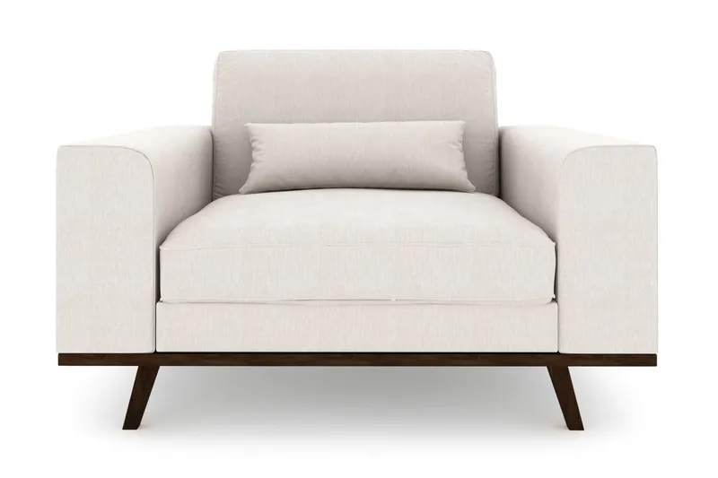 Copenhagen Lænestol - Linnebeige - Møbler - Stole & lænestole - Lænestole