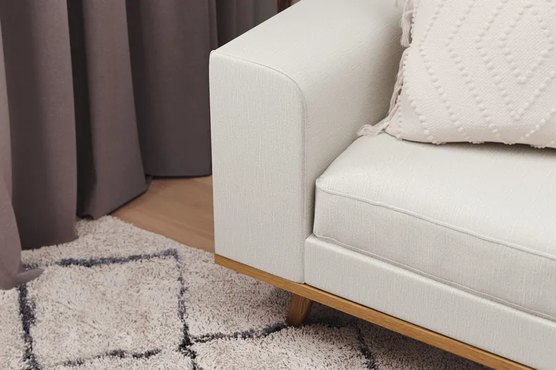 Copenhagen Lænestol - Linnebeige - Møbler - Stole & lænestole - Lænestole