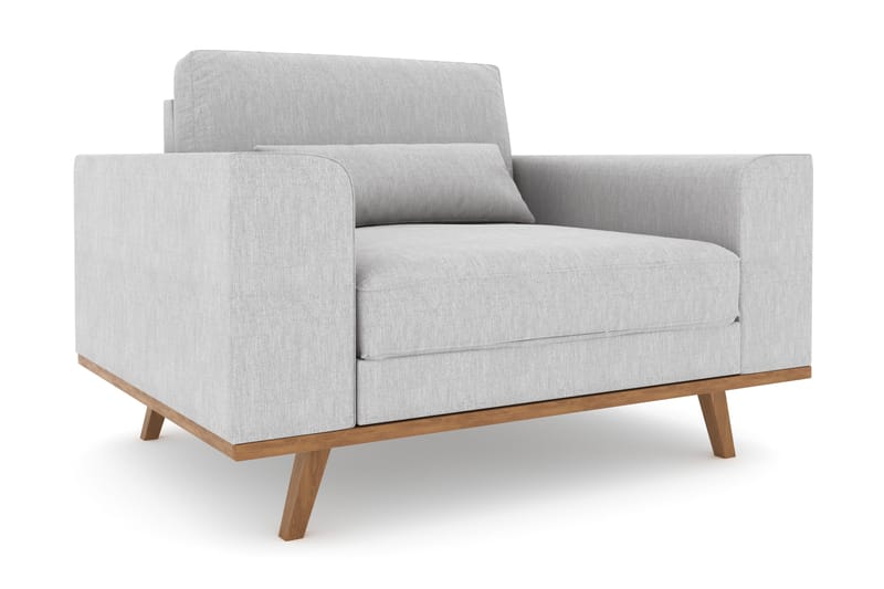 Copenhagen Lænestol - Linnegrå - Møbler - Stole & lænestole - Lænestole