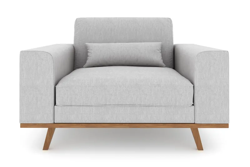 Copenhagen Lænestol - Linnegrå - Møbler - Stole & lænestole - Lænestole