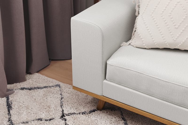 Copenhagen Lænestol - Linnegrå - Møbler - Stole & lænestole - Lænestole