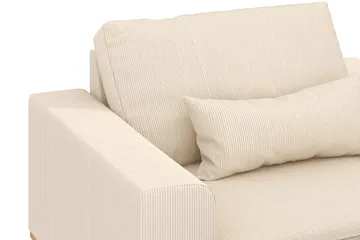 Copenhagen Lænestol med Puf - Lysebeige - Møbler - Stole & lænestole - Lænestole