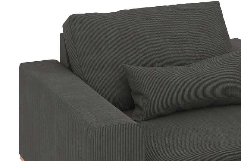 Copenhagen Lænestol med Puf - Mørkegrå - Møbler - Stole & lænestole - Lænestole - Lænestol med fodskammel