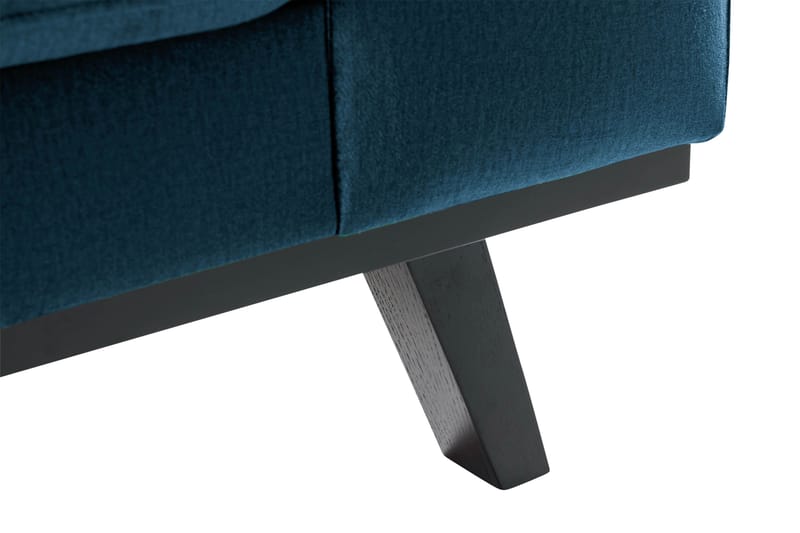 Copenhagen Lænestol Velour - Blå - Møbler - Stole & lænestole - Lænestole