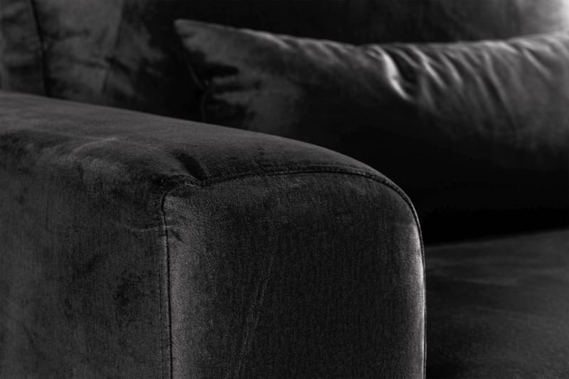 Copenhagen Velourlænestol - Grå - Møbler - Stole & lænestole - Lænestole