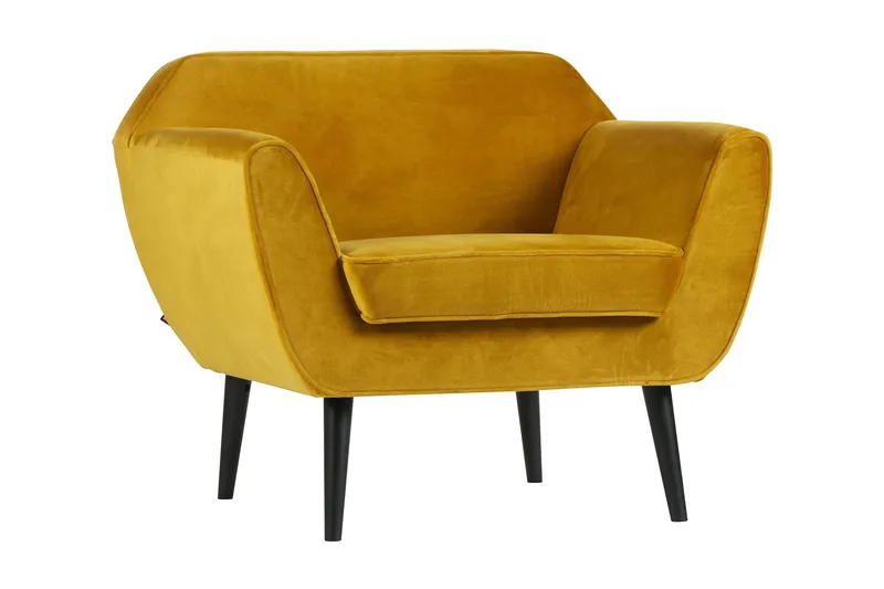 Corollos Velour Lænestol, Ochre