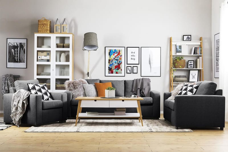 Crazy Lænestol - Mørkegrå - Møbler - Stole & lænestole - Lænestole