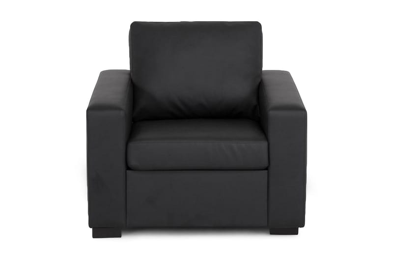Crazy Lænestol - Sort Kunstlæder - Møbler - Stole & lænestole - Lænestole