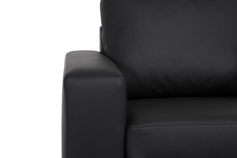 Crazy Lænestol - Sort Kunstlæder - Møbler - Stole & lænestole - Lænestole