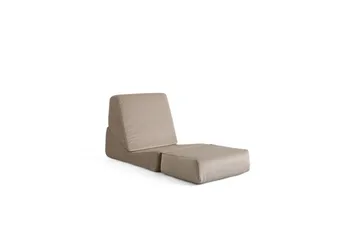 Dorielton Sovelænestol - Creme - Møbler - Stole & lænestole - Lænestole - Sengestol