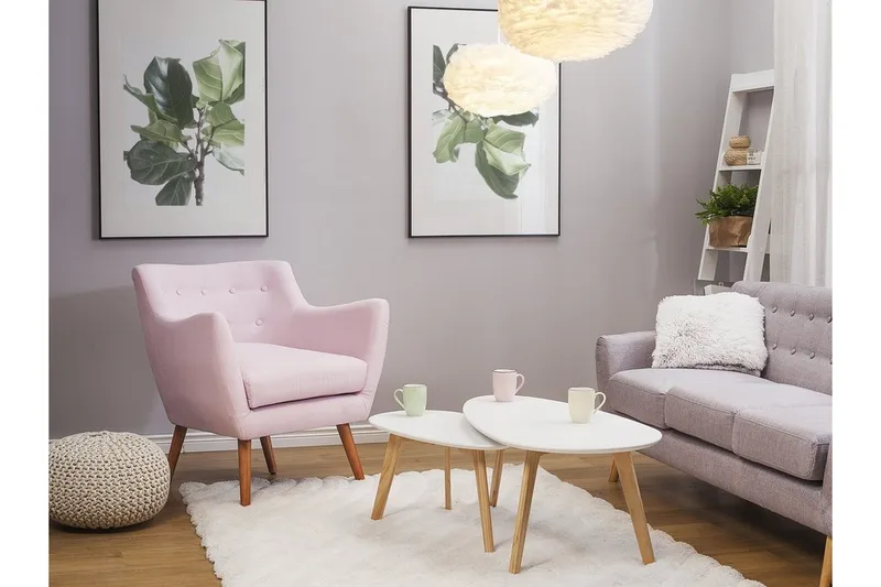 Drammen lænestol - Lyserød - Møbler - Stole & lænestole - Lænestole