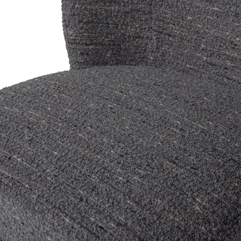 Drejeflænestol Atty - Grå melange - Møbler - Stole & lænestole - Lænestole - Lænestol uden armlæn