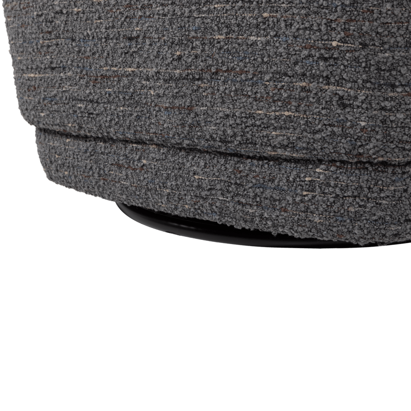 Drejeflænestol Atty - Grå melange - Møbler - Stole & lænestole - Lænestole - Lænestol med vippefunktion