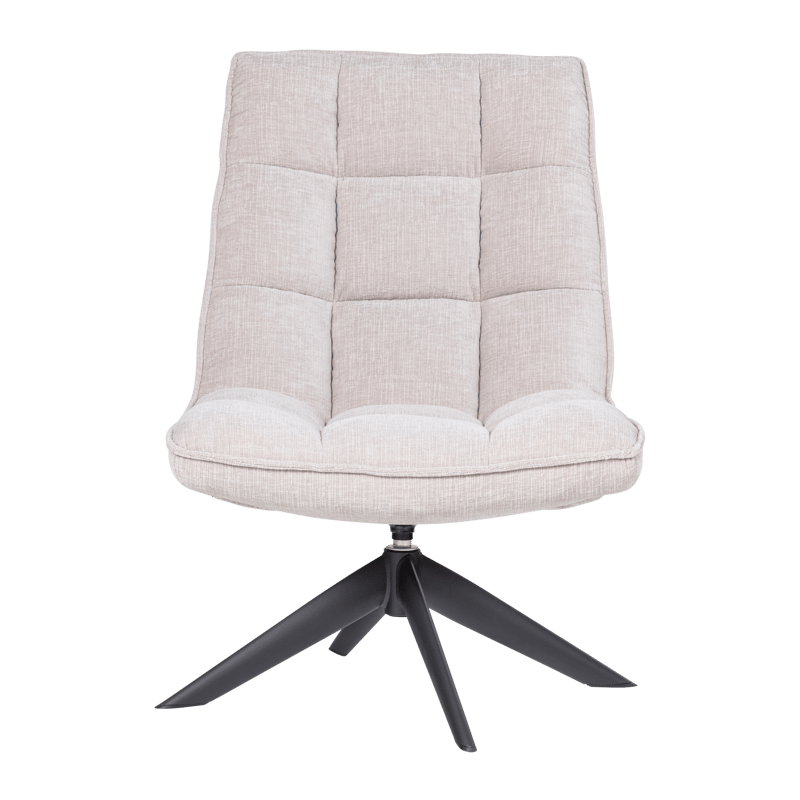 Drejeflænestol Jouke - Natur - Møbler - Stole & lænestole - Lænestole - Lænestol med vippefunktion