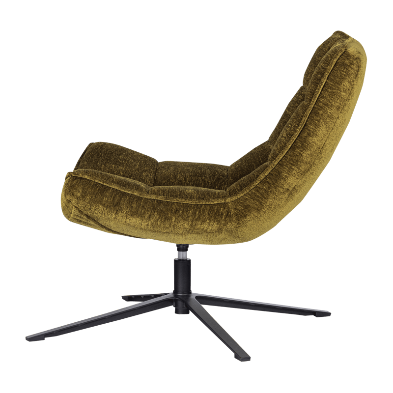 Drejeflænestol Maudi - Grøn - Møbler - Stole & lænestole - Lænestole - Lænestol uden armlæn