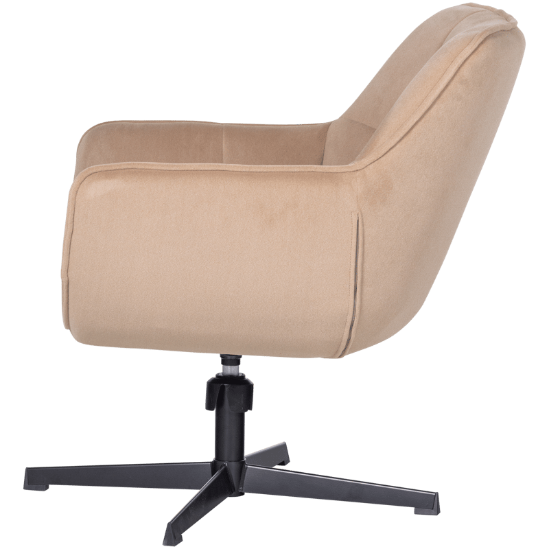 Drejeflænestol Wibo - Sand - Møbler - Stole & lænestole - Lænestole - Lænestol med vippefunktion
