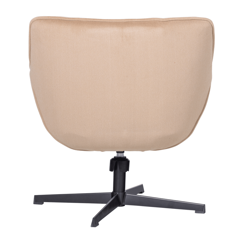 Drejeflænestol Wibo - Sand - Møbler - Stole & lænestole - Lænestole - Lænestol med vippefunktion