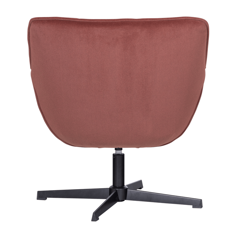 Drejeflænestol Wibo - Vinrød - Møbler - Stole & lænestole - Lænestole