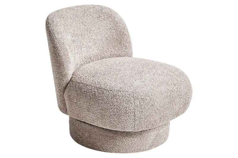 Drejestol Aylo - Beige - Møbler - Stole & lænestole - Lænestole - Lænestol uden armlæn