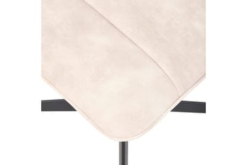 Drejestol Lia - Beige, sort - Møbler - Stole & lænestole - Lænestole - Lænestol uden armlæn