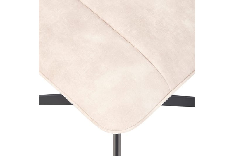 Drejestol Lia - Beige, sort - Møbler - Stole & lænestole - Lænestole - Lænestol uden armlæn