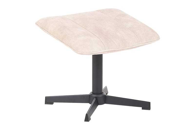 Drejestol Lia - Beige, sort - Møbler - Stole & lænestole - Lænestole - Lænestol uden armlæn