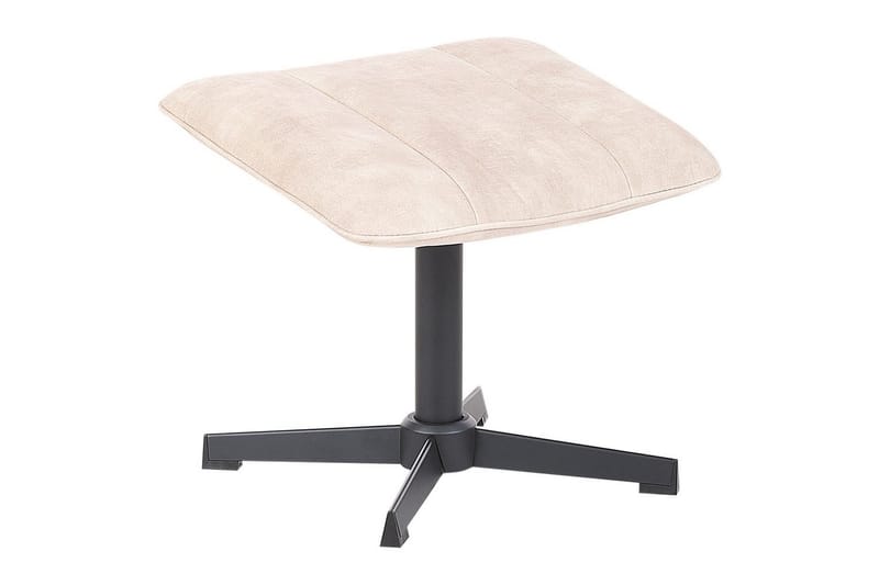Drejestol Lia - Beige, sort - Møbler - Stole & lænestole - Lænestole - Lænestol uden armlæn