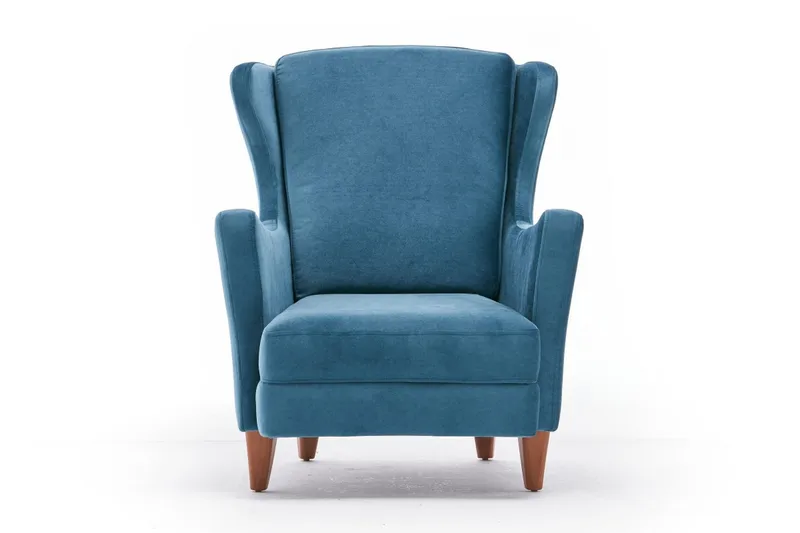 Edgara Lænestol, Velour/Turkis/Natur