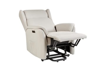 Elektrisk reclinerlænestol Elegy - Hvid - Møbler - Stole & lænestole - Lænestole - Recliner lænestol