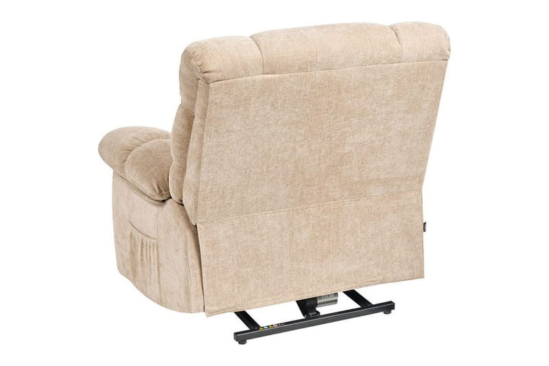 Elektrisk reclinerstol Ares Beige - Beige - Møbler - Stole & lænestole - Lænestole - Liggestol