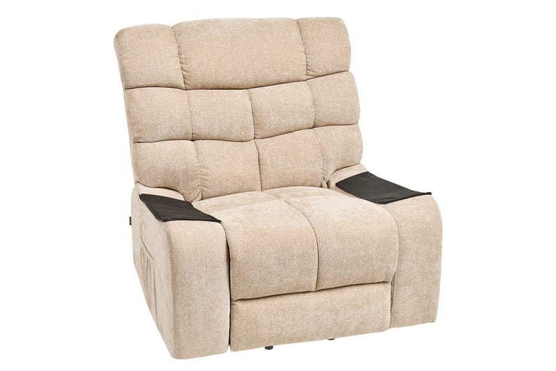 Elektrisk reclinerstol Ares Beige - Beige - Møbler - Stole & lænestole - Lænestole - Recliner lænestol