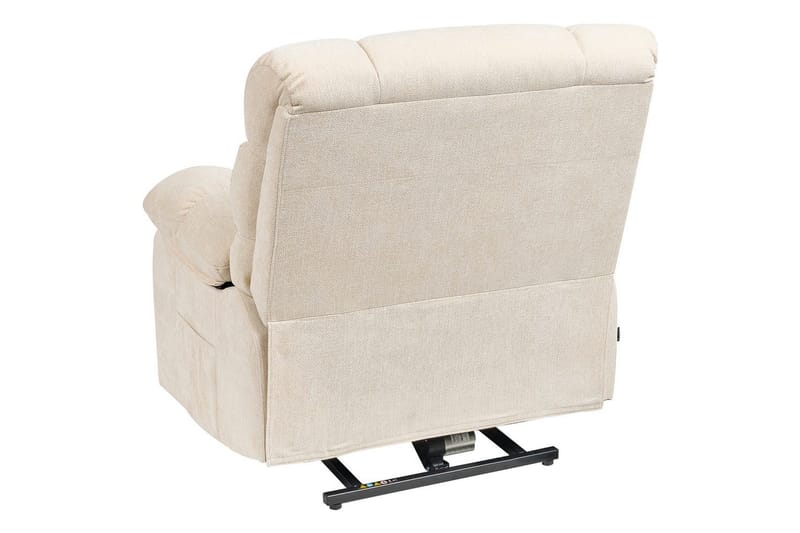 Elektrisk reclinerstol Ares Lys beige - Lys beige - Møbler - Stole & lænestole - Lænestole - Liggestol