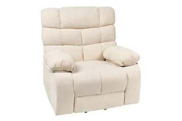 Elektrisk reclinerstol Ares Lys beige - Lys beige - Møbler - Stole & lænestole - Lænestole - Recliner lænestol