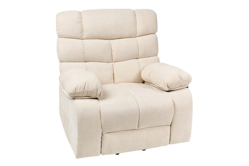 Elektrisk reclinerstol Ares Lys beige - Lys beige - Møbler - Stole & lænestole - Lænestole - Recliner lænestol