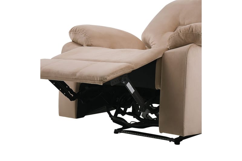 Elektrisk reclinerstol Bergen Beige - Beige - Møbler - Stole & lænestole - Lænestole - Liggestol