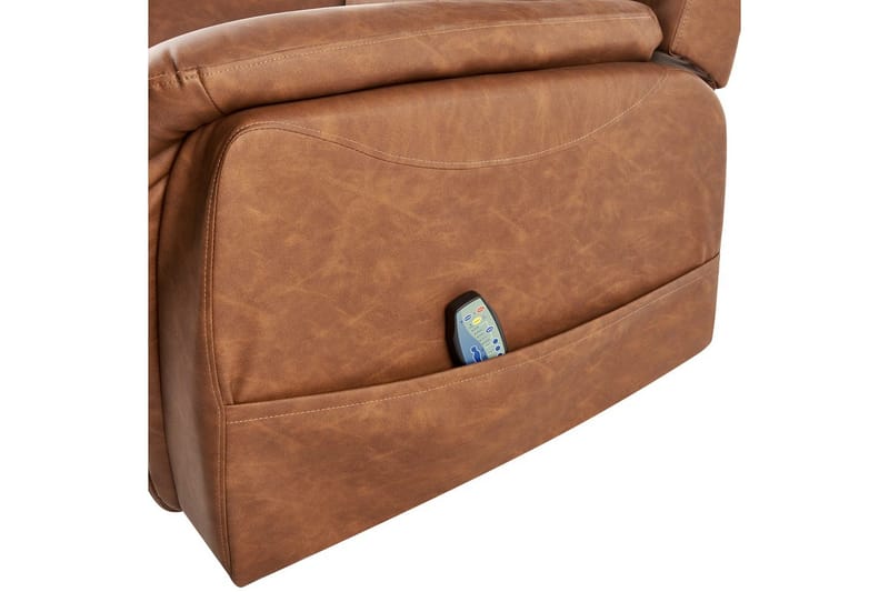 Elektrisk reclinerstol Glorie Brun - Brun - Møbler - Stole & lænestole - Lænestole - Massagestol